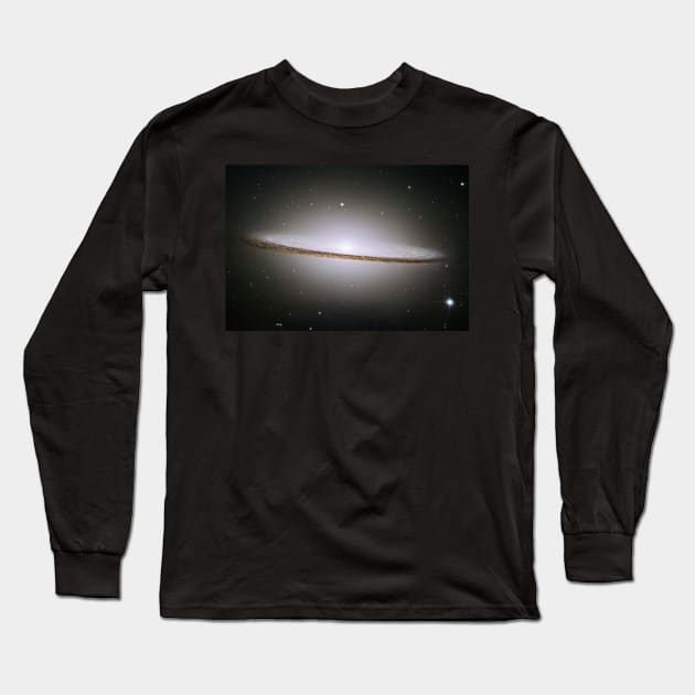 Sombrero Galaxy Long Sleeve T-Shirt by Amanda1775